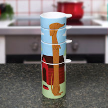Alternate image Stackable Dachshund Measuring Cups
