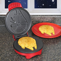 Alternate image for Millennium Falcon Waffle Maker - Officially Licensed from Disney Star Wars