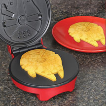 Alternate Image 1 for Millennium Falcon Waffle Maker - Officially Licensed from Disney Star Wars