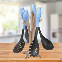 Product Image for Bluebirds Kitchen Utensils and Tree Stand
