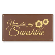 Alternate image You are My Sunshine Wood Plaque