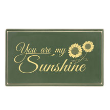 Alternate image You are My Sunshine Wood Plaque