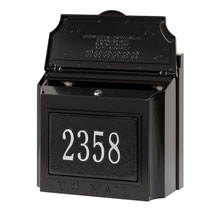 Alternate Image 1 for Whitehall Wall Mailbox Package
