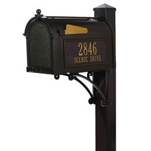 Alternate Image 2 for Whitehall Superior Mailbox and Post Package