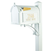 Alternate Image 1 for Whitehall Superior Mailbox and Post Package