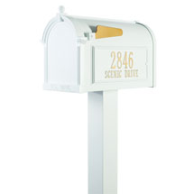 Alternate Image 1 for Whitehall Premium Mailbox and Post Package
