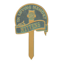 Alternate image for Personalized Cat Memorial Yard Plaque
