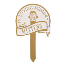 Alternate Image 8 for Personalized Cat Memorial Yard Plaque