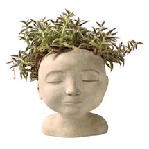 Alternate image for Head of a Man Indoor/Outdoor Planter