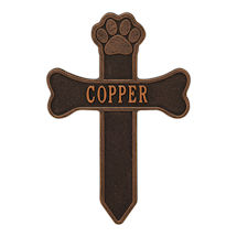 Alternate Image 7 for Personalized Dog Memorial Cross