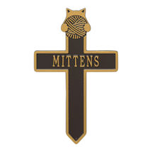 Alternate image for Personalized Cat Memorial Cross