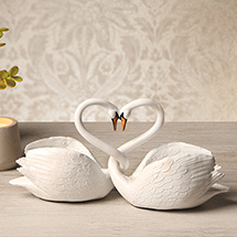 Product Image for Loving Swans Sculptures 
