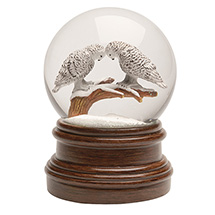 Alternate image for Perfect Pair Owl Musical Snow Globe