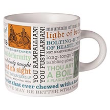 Alternate image for Thou Spleeny Swag-Bellied Miscreant: Create Your Own Shakespearean Insults Mug