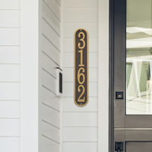 Alternate Image 5 for Personalized Vertical House Number Plaque