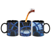 Alternate image for Exclusive Star Wars Rey & Chewie Millennium Falcon Cockpit Hyperspace Heat Changing Coffee Mug