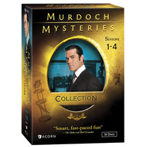 Alternate image for Murdoch Mysteries Collection: Seasons 1-4 Blu-ray & DVD