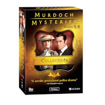 Murdoch Mysteries Collection: Seasons 5-8 DVD & Blu-ray
