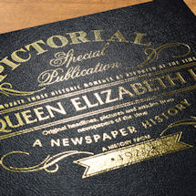 Alternate Image 4 for Queen Elizabeth II Personalized Pictorial History Hardcover Book