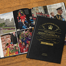 Alternate Image 5 for Queen Elizabeth II Personalized Pictorial History Hardcover Book