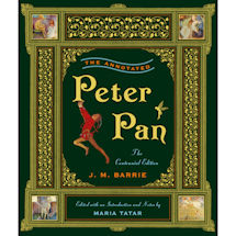 Annotated Peter Pan Hardcover Book
