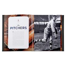 Alternate image for Personalized Leather-Bound National Baseball Hall of Fame Collection Hardcover Book