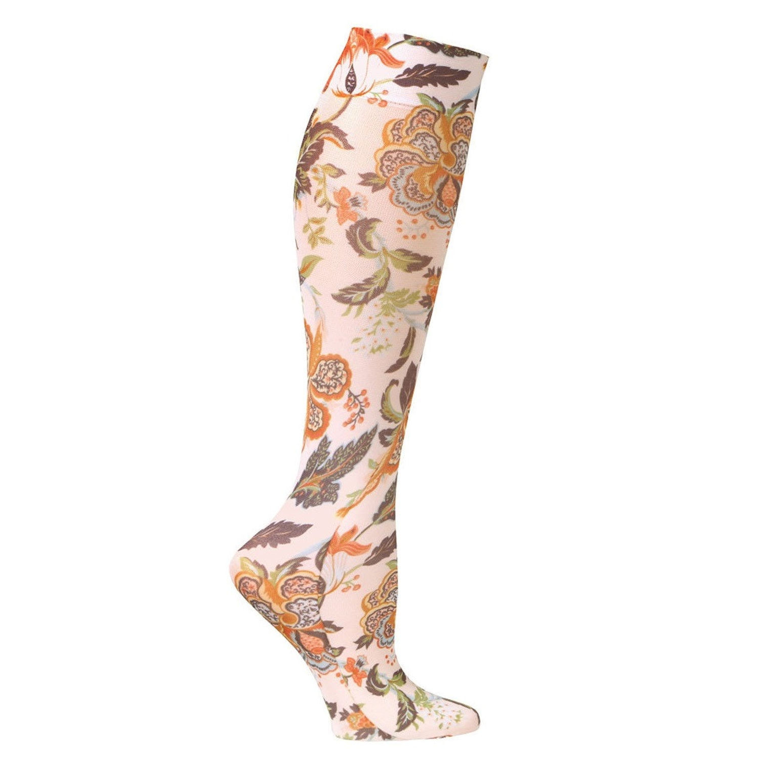 Printed Compression Knee High Stockings - Celeste Stein | Signals | FD5922