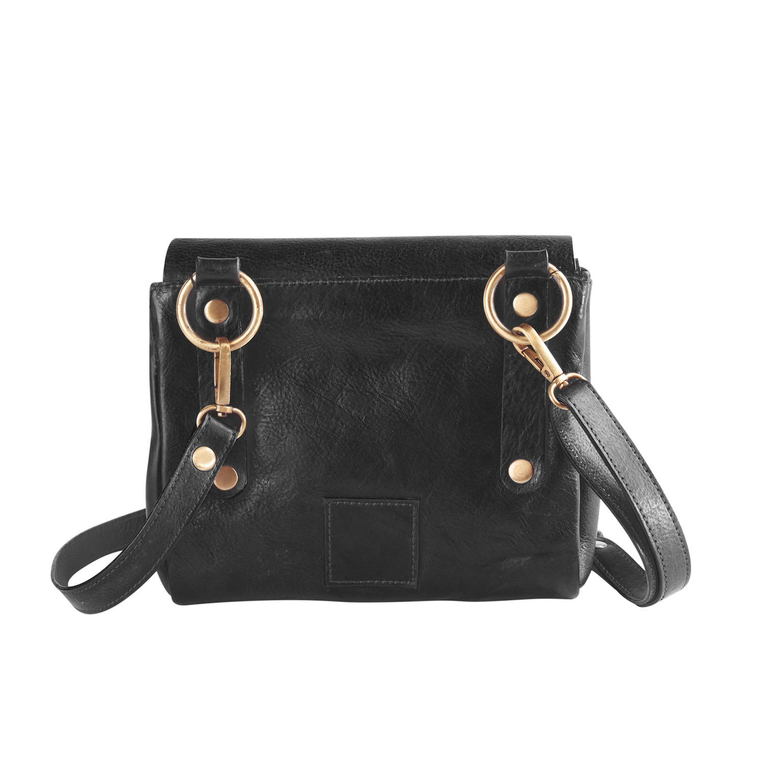Leather Triple-Pocket Crossbody Bag | Signals | HAG177