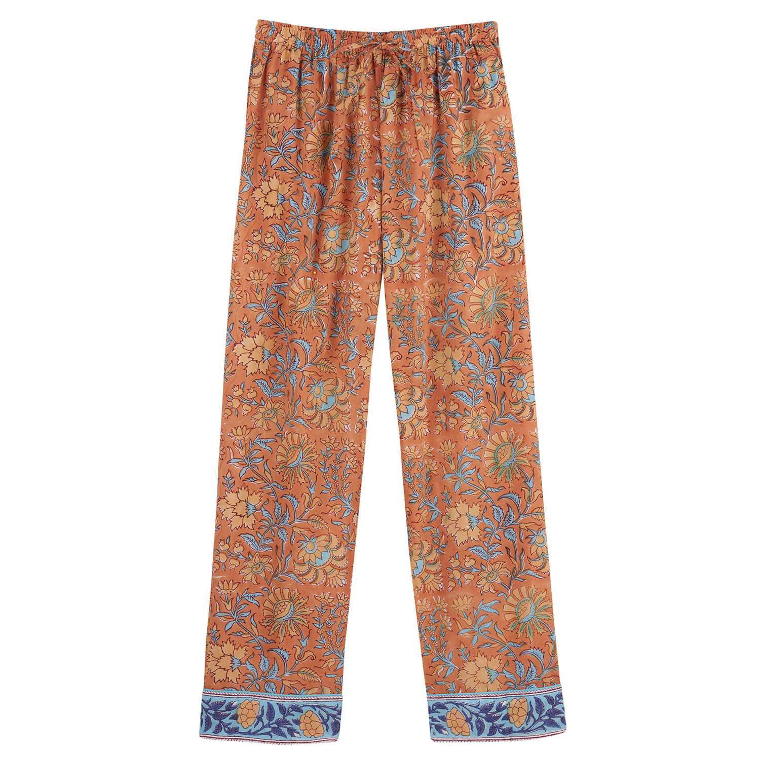 Zara Floral Print Cotton Pajamas | Signals
