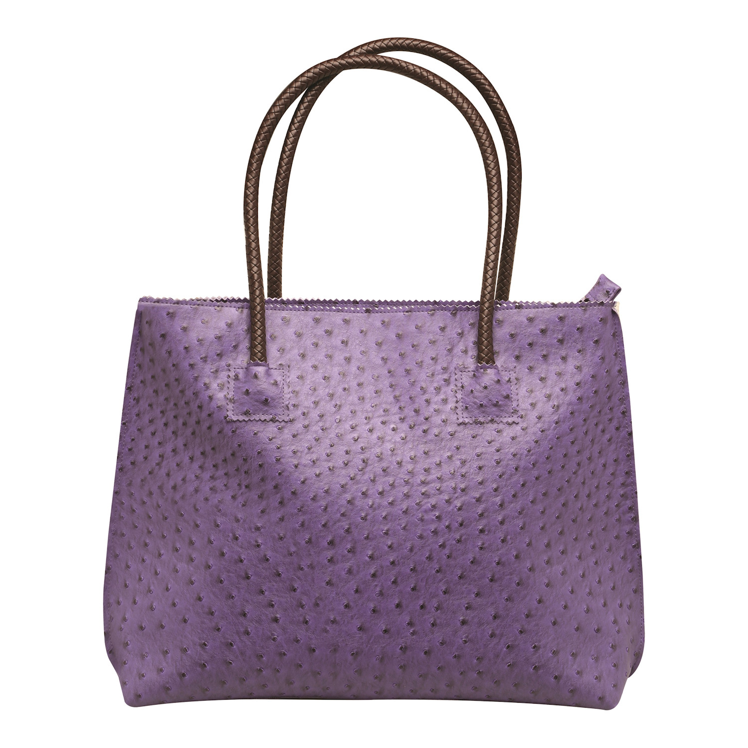 Fregoli, Slim Ostrich Handbag with Detachable Chains