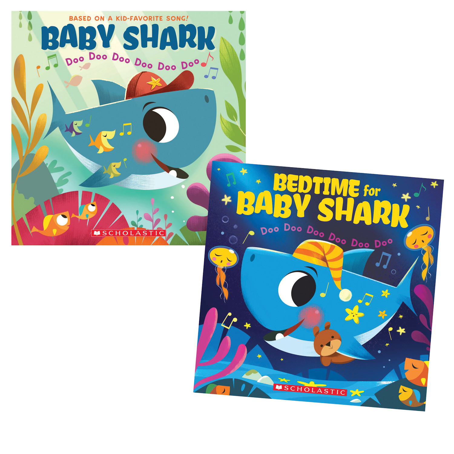 Baby Shark and Bedtime for Baby Shark Book Set | Signals