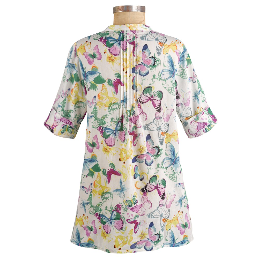 Butterfly Fun Cotton Tunic | Signals | LF3432