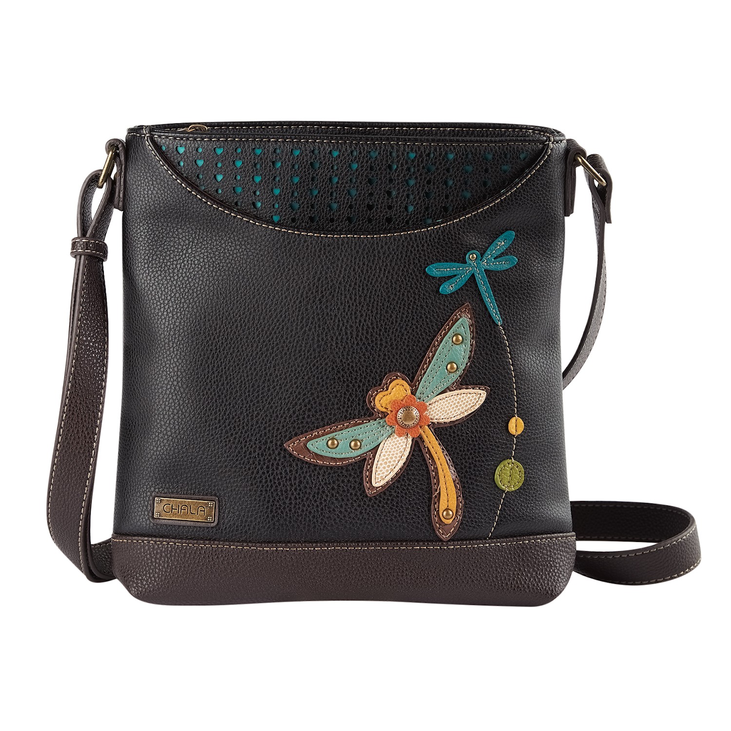 Chala Handbag Women&#39;s Vegan Leather Dragonfly Crossbody Shoulder Bag Purse | eBay